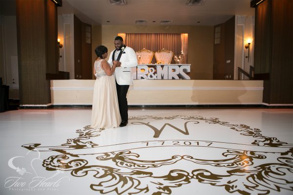 Crystal Ballroom Wedding Photography - Two Hearts Studios
