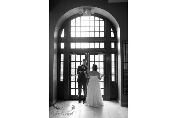 Crystal Ballroom Wedding Photography - Two Hearts Studios