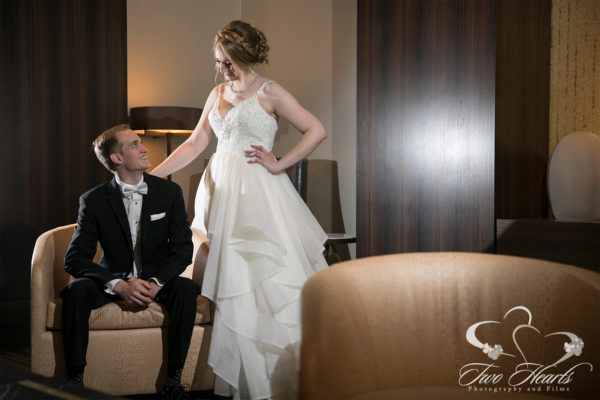 Mariott Marquis Wedding - Two Hearts Photography and Films